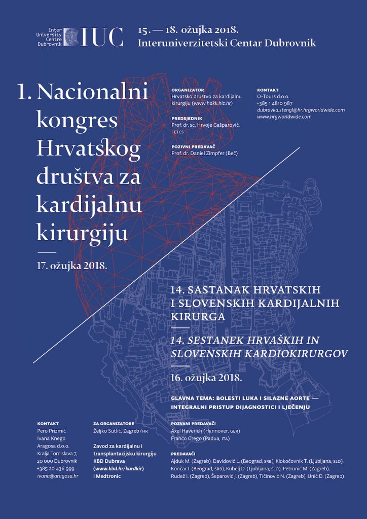 Plakat 1. nacionalnog kongresa HDKK